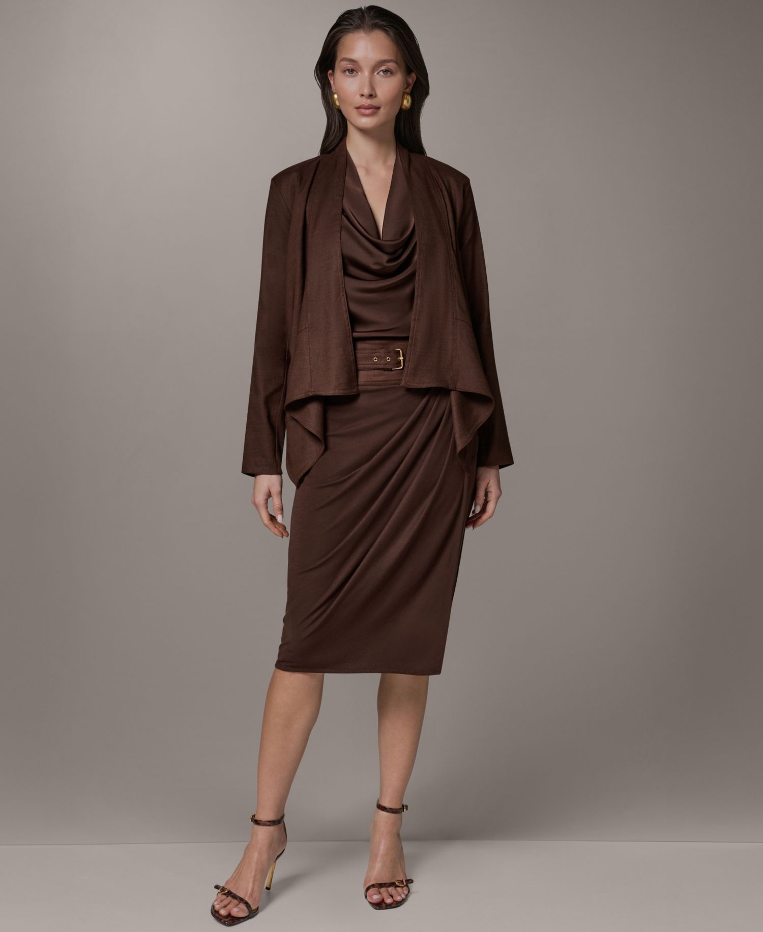 Women's Drape Front Jacket