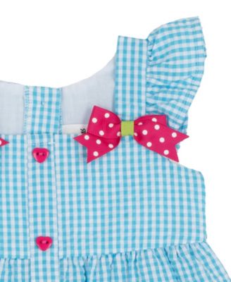 Baby Girls' Watermelon Applique Dress and Bloomer, 2-Piece Set