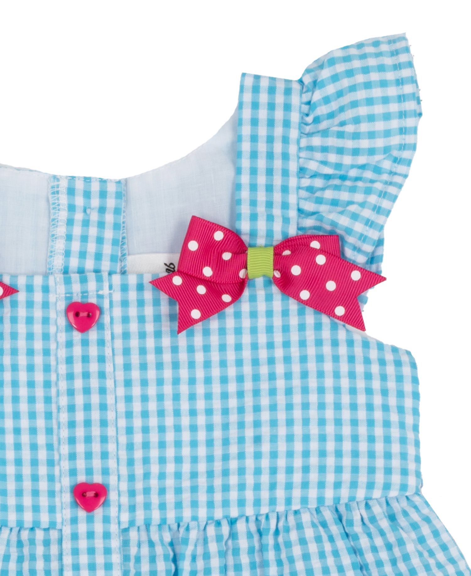 Baby Girls' Watermelon Applique Dress and Bloomer, 2-Piece Set