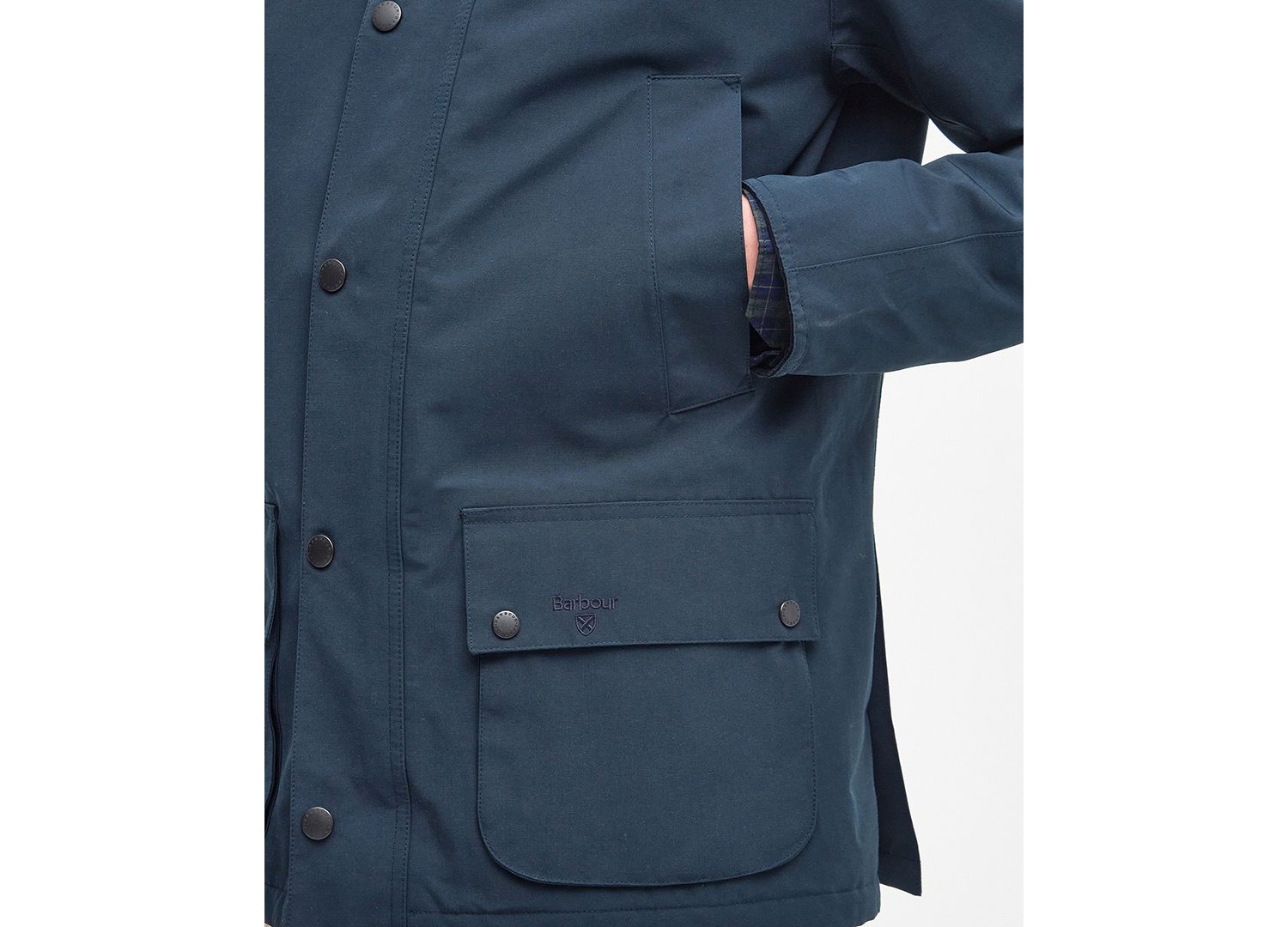 Men's Ashby Waterproof Hooded Wax Jacket