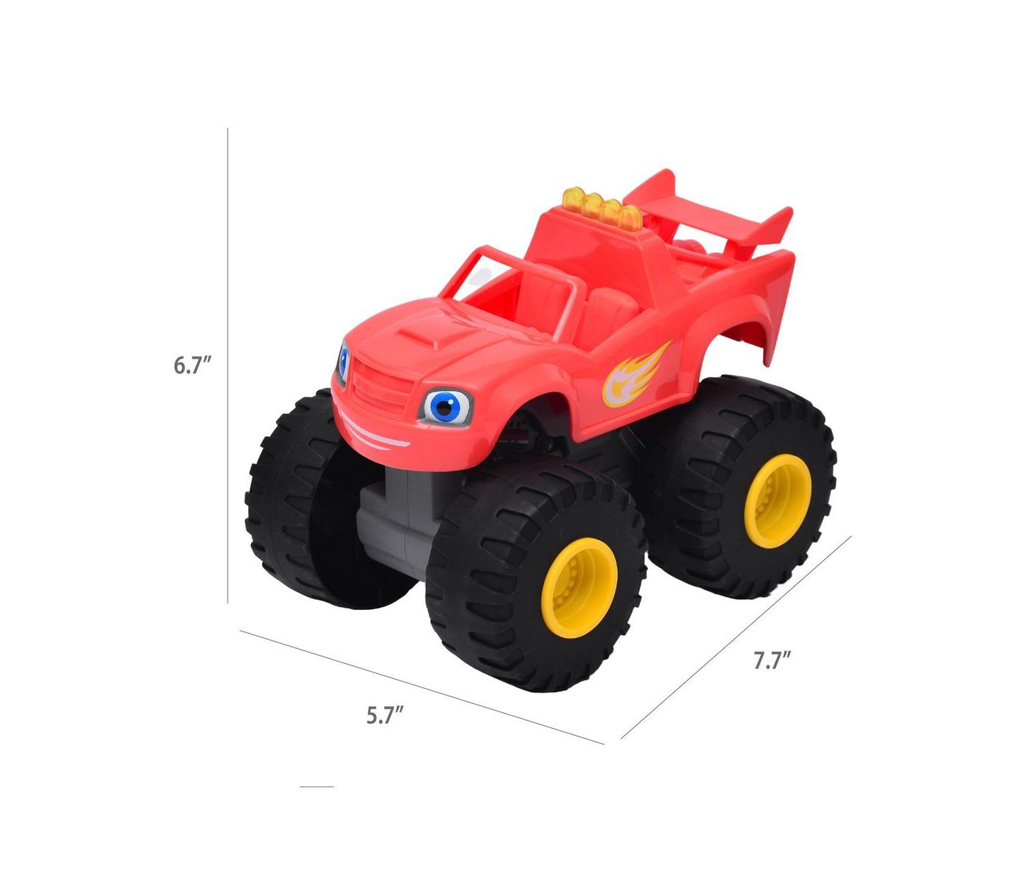 Детские игрушки Legend Toys Blaze and Zeg 1:24 Scale Lights and Sounds Free Wheels 2-Pack — фото 3
