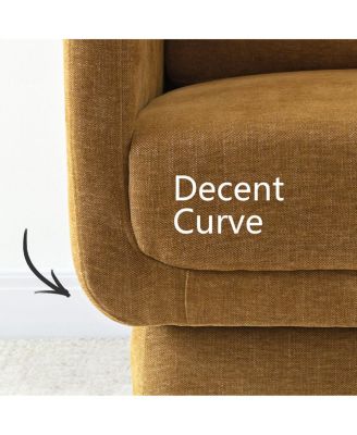 360 Swivel Barrel Accent Chair, Modern Club Lounge Chair, 1 Pc