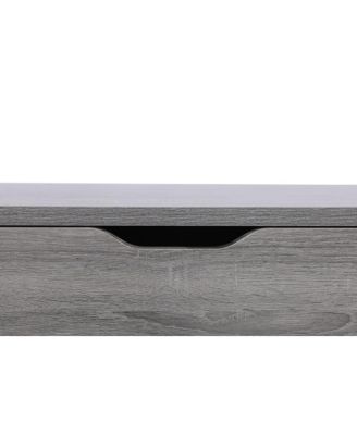 5-Drawer Dresser with Wheels - Modern Storage Cabinet