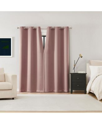 Sheridan Magnetic Closure Blackout Grommet Curtain Panel Pair
