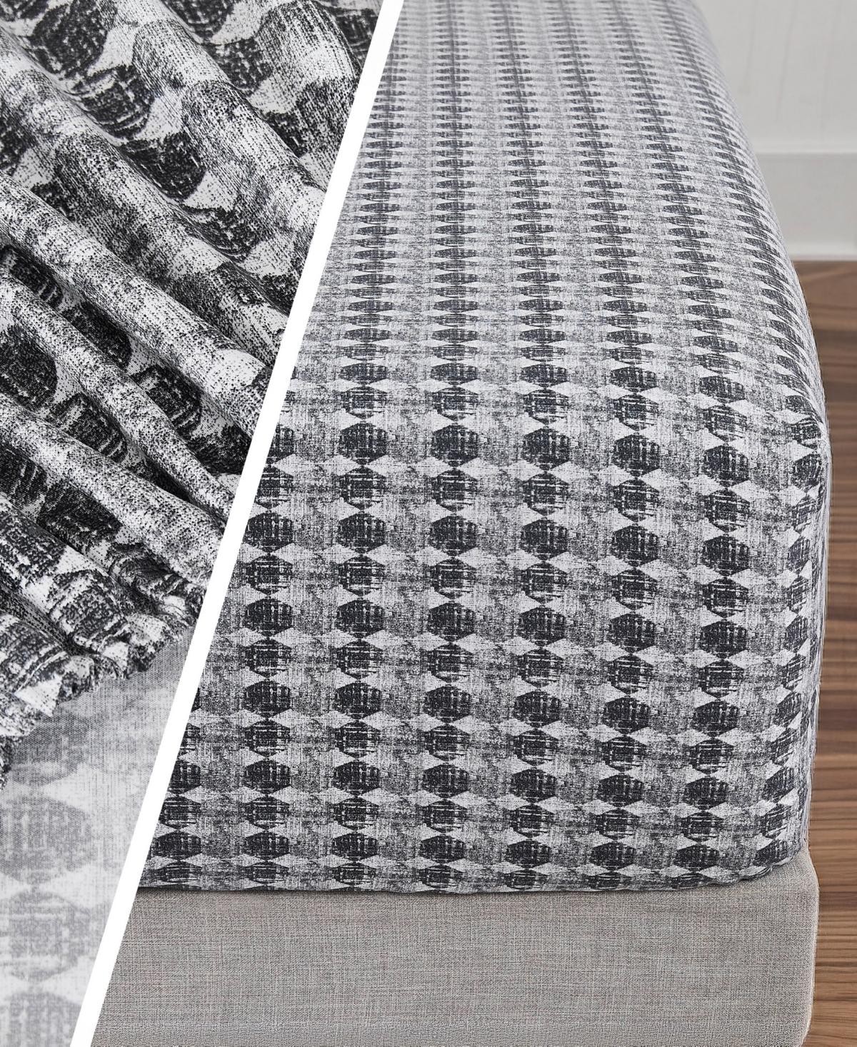 Nine West Oslo Stripe Bed in a Bag 8-Pc. Comforter Set
