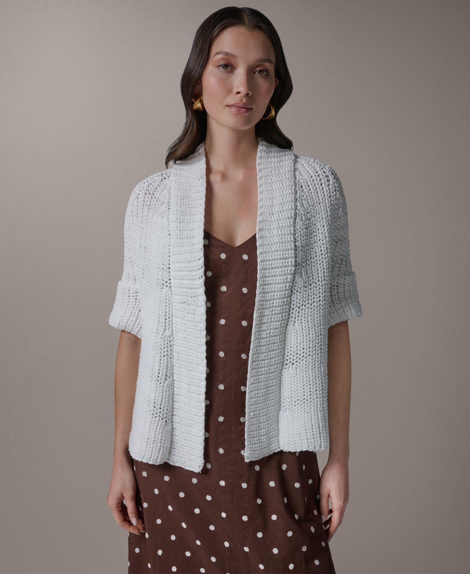 Women's Drop Shoulder Cardigan