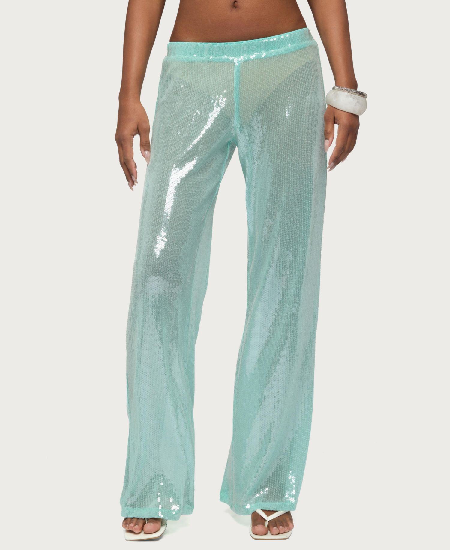 Women's Avalee Sequin Wide Leg Pants