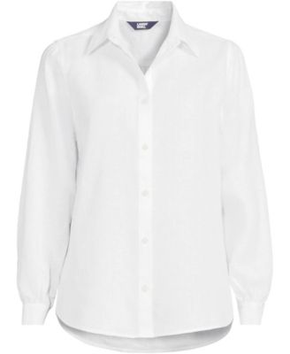 Women's Linen Long Sleeve Feminine Shirt