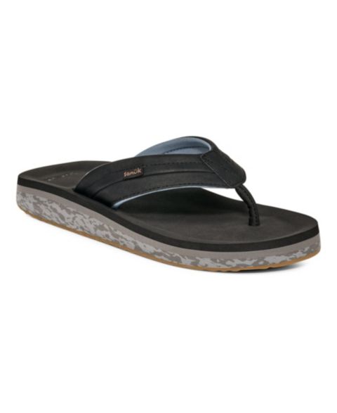 Мужские сандалии Sanuk Tiderush - Men Sandals, цвет: Чёрный