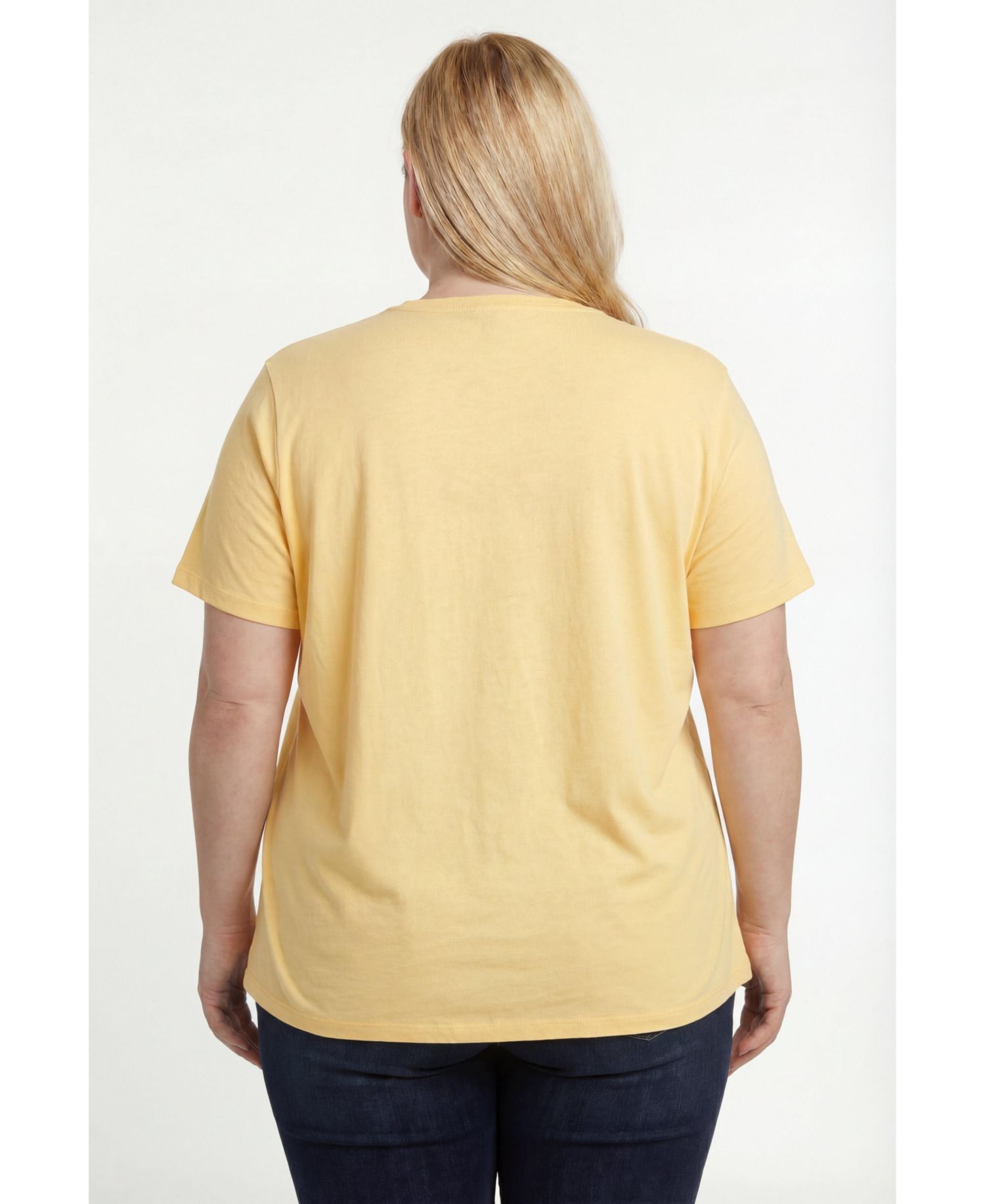 Plus Size Within Perfect Short-Sleeve V-Neck Tunic
