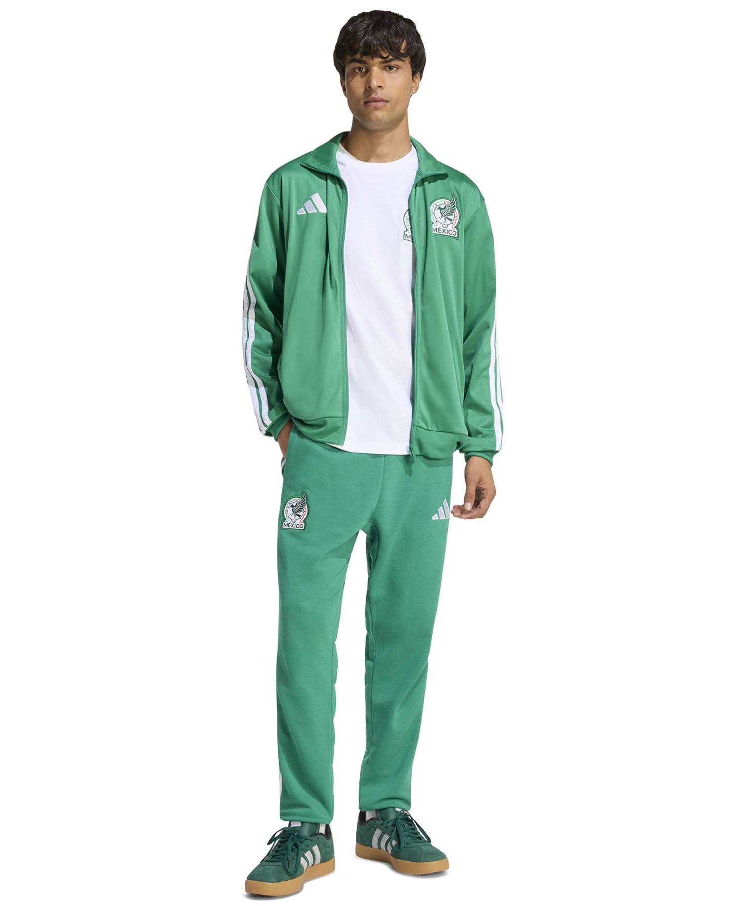 Men's Regular-Fit Mexico Soccer Tricot Track Jacket