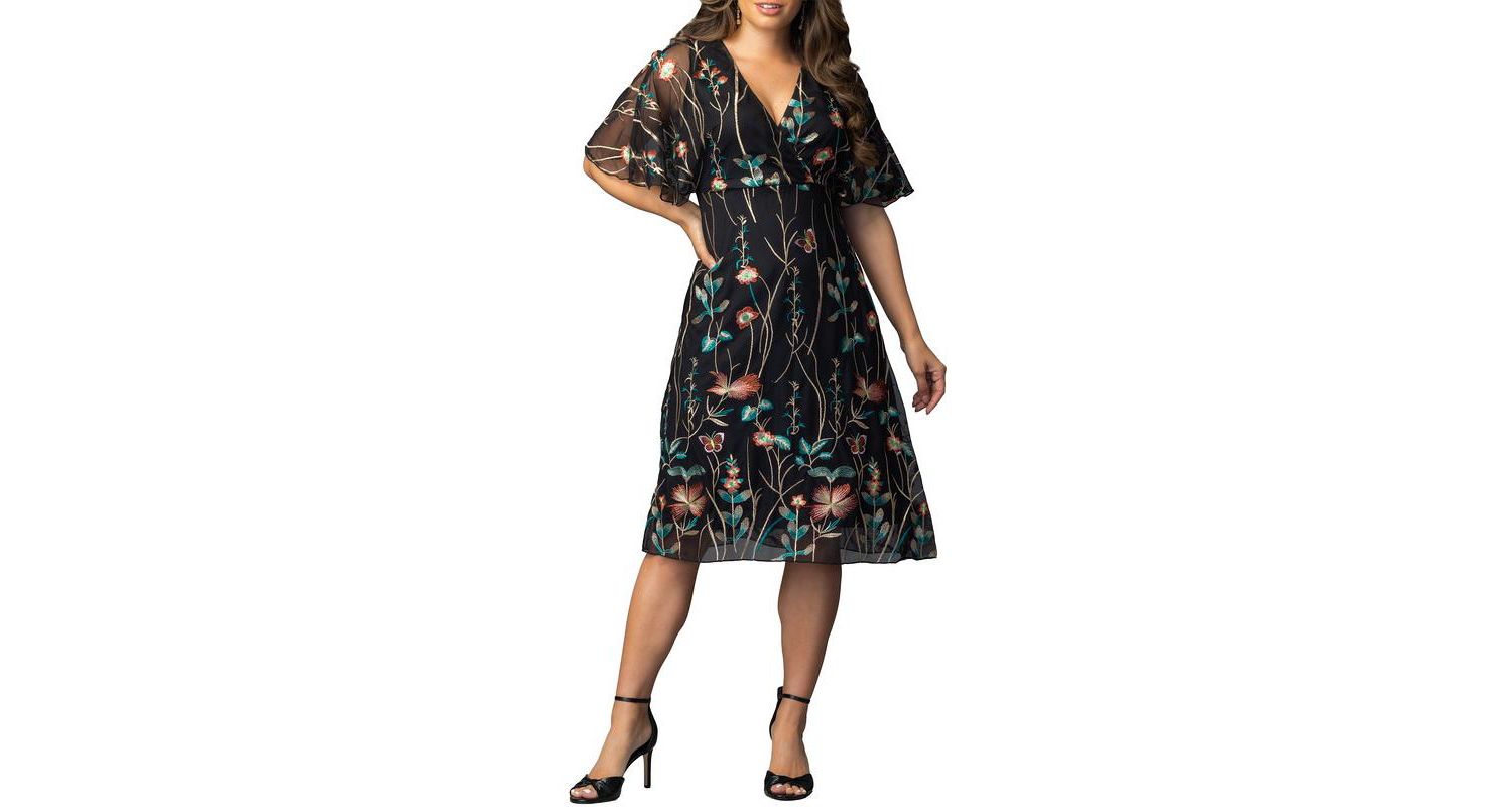 Women's Sonnet Embroidered Cocktail Dress