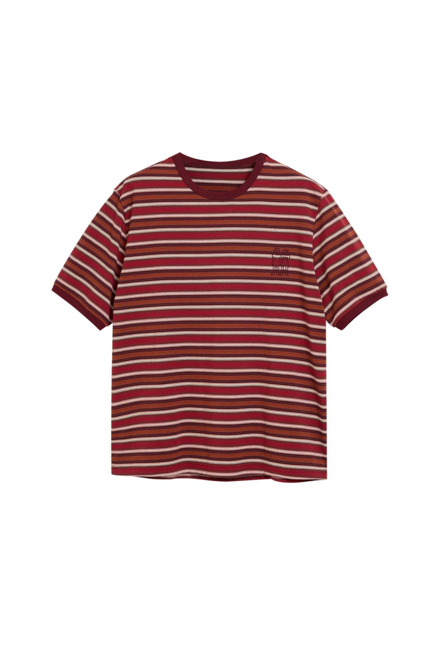 Men's Striped knit t-shirt