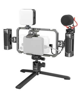 3384D All-in-One Video Kit for Smartphone Creators with Audio and Lighting System