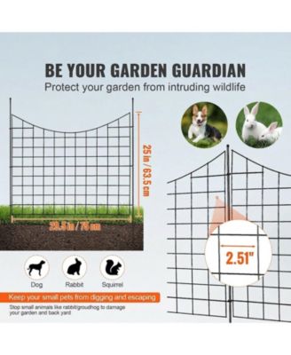 Metal Animal Barrier Fence for Outdoor Patio and Dog Containment