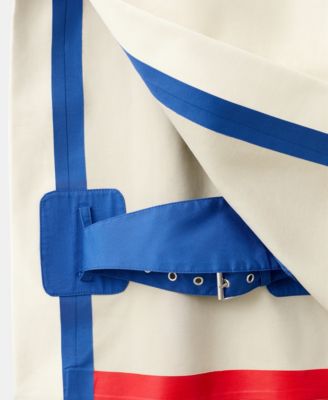 Selection Women's Funnel Neck Buckle Trench Coat