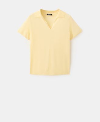 Selection Women's Lyocell Polo-Neck Sweater