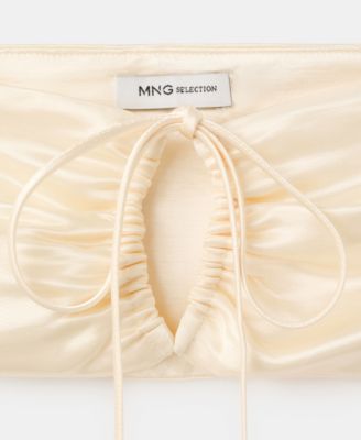 Selection Women's Satin Bandeau Top