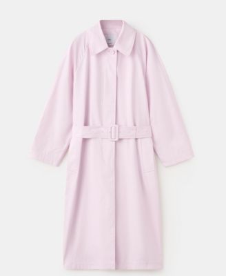Selection Women's Long Belted Trench Coat