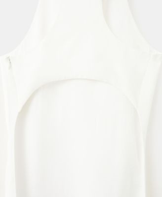 Selection Women's Long Open Back Blouse