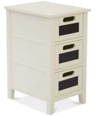 Furniture - CLOSEOUT! Vilma 3-Drawer Side Table