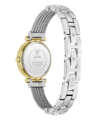 Women's Two-Tone Stainless Steel Analog Watch, 27mm