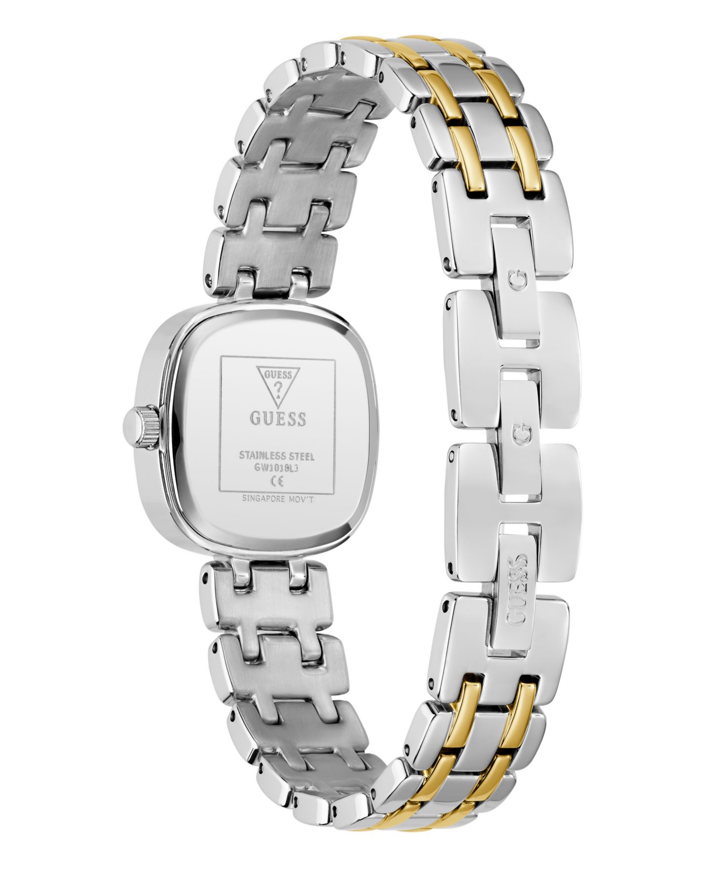 Женские часы GUESS Two-Tone Stainless Steel Analog, 25mm — фото 2