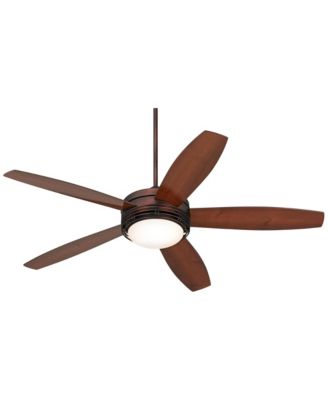 60" Province Bronze LED Fan with 24-In Rod for 12-Ft Ceiling