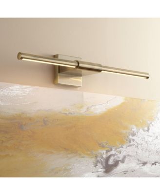 Anthony 24" High Modern Picture Wall Lamp Light Fixture Mount Living Room Indoor LED Gold Antique Brass