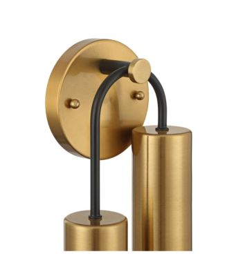 Celine 16" High Warm Gold 2-Light Wall Sconce