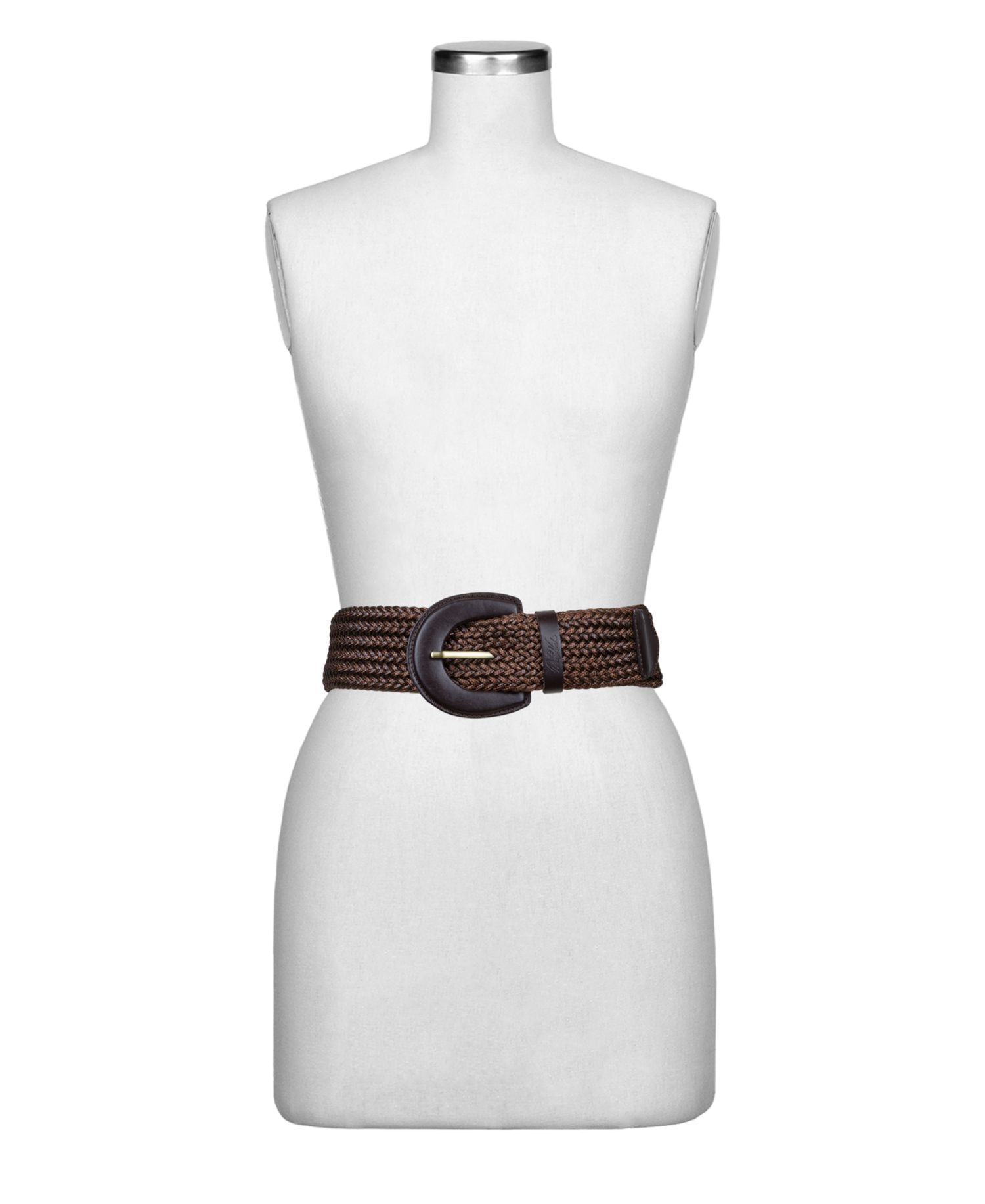Lazare Rope and Leather Woven Belt
