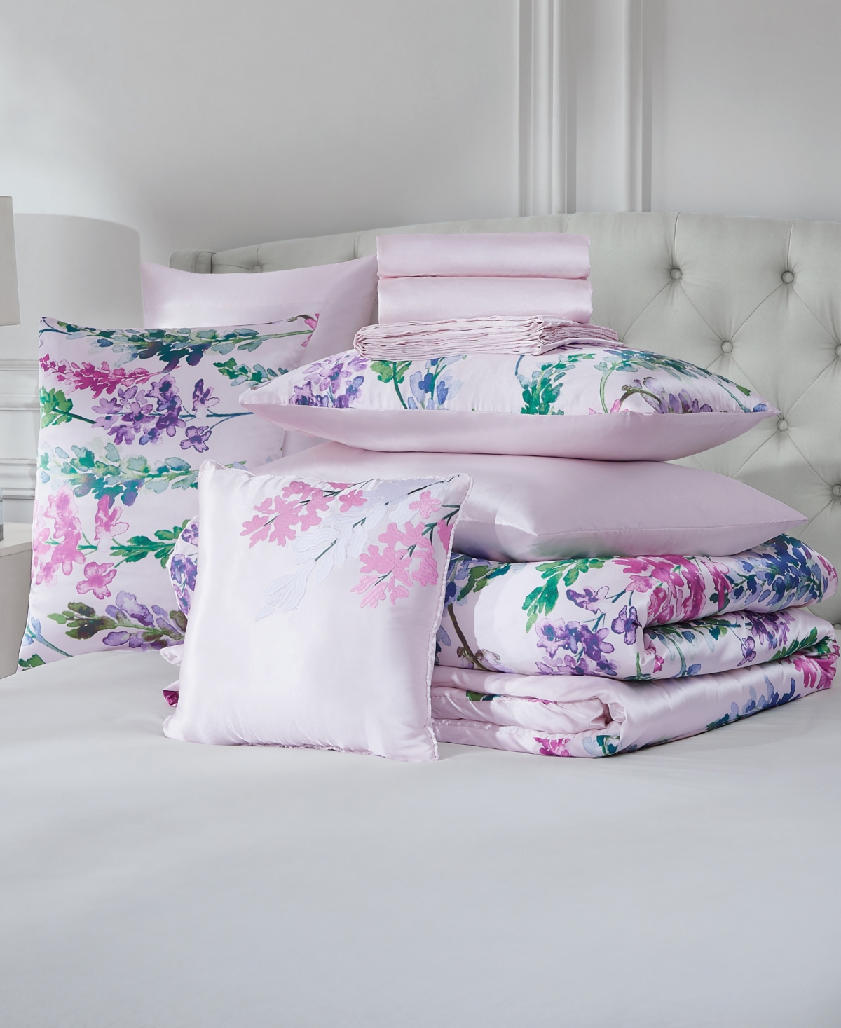 Bcbg Satin Nolita Comforter Set 8-Pc. Bed in a Bag