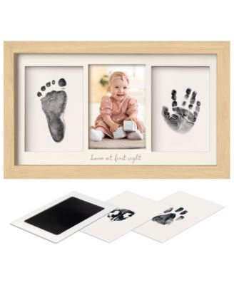 Inkless Baby Hand And Footprint Kit Frame, Mess Free Baby Picture Frame for Newborn