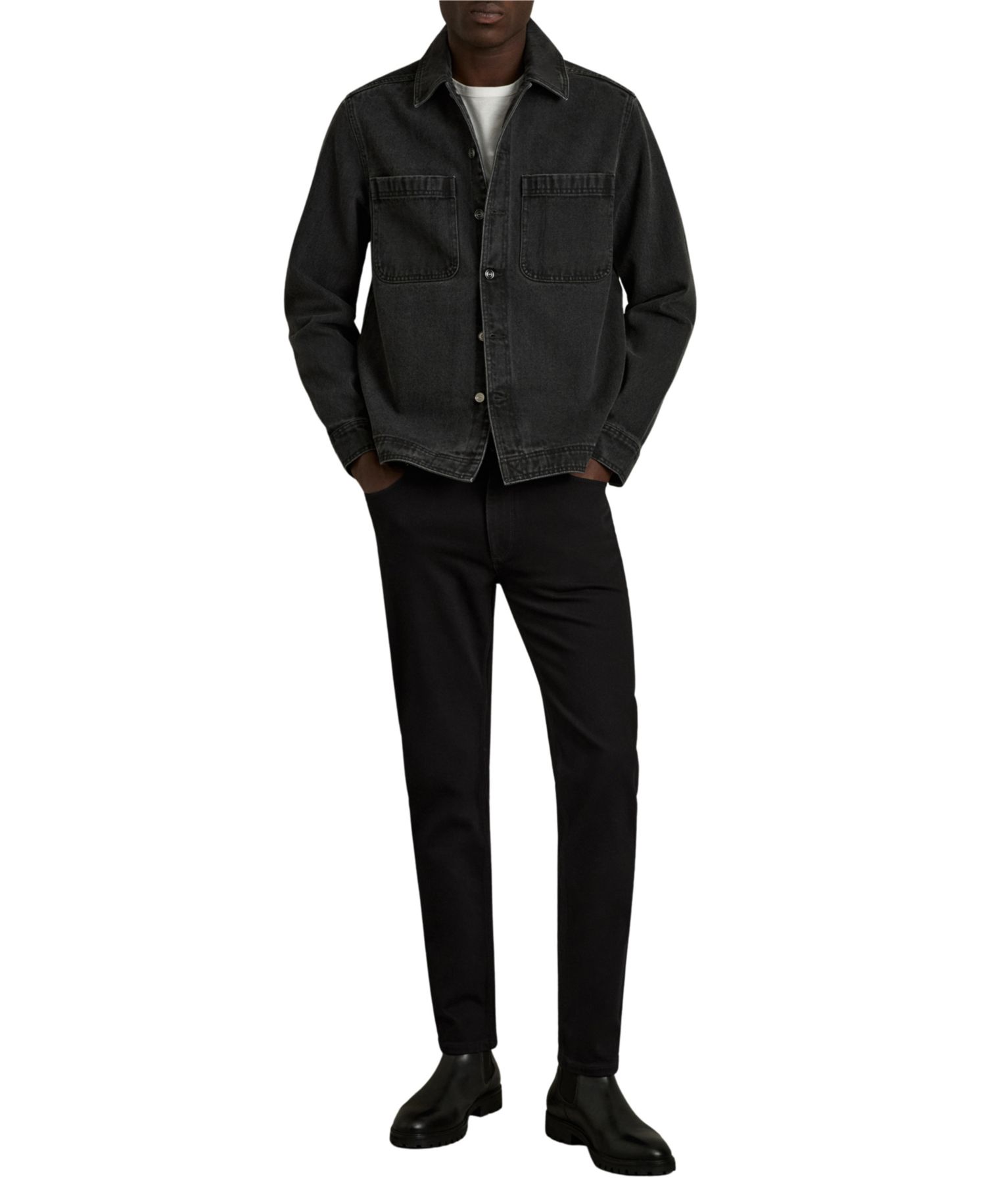 Men's Picton Cotton-Stretch Slim-Fit Jeans