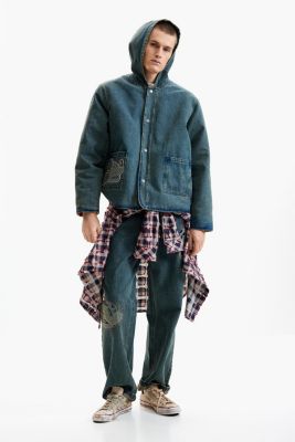 Men's Reversible Mickey denim jacket