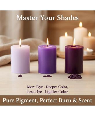 16 colors Candle Dye Soy Wax Making Vibrant Colors Bulk Supplies Coloring DIY Safe