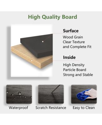 APP Control LED TV Stand  TV, Modern Entertainment Center with Remote, Storage Cabinets, 31 Modes Changing Lights for Living Room