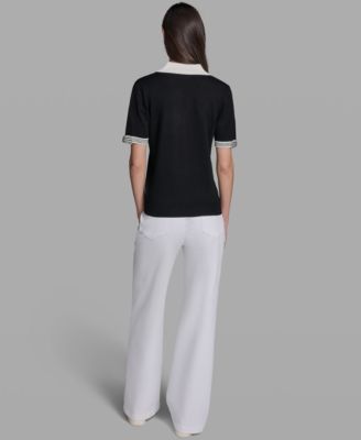 Women's Johnny Collar Sweater