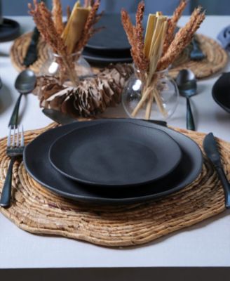 Stoneware Dinner Plates, Set of 6