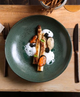 Stoneware Pasta Bowls, Set of 6