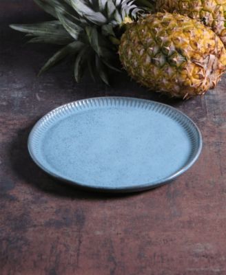 Stoneware Linhas Dinner Plates, Set of 6