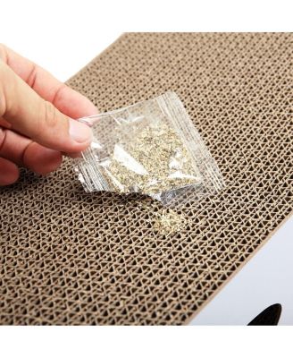 Zeus &  Ruta  Cat Scratcher Toy with Corrugated Cardboard