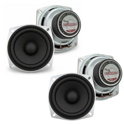 4 Inch Subwoofer Pair 200W Car Audio Sub Woofer 4 Ohm Deep Bass Replacement Loud Speaker