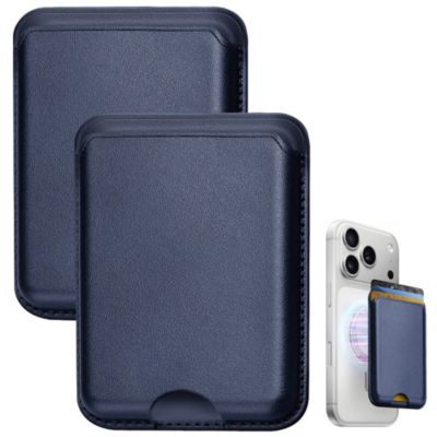 2-Pack Leather MagSafe 3 Card RFID Wallet
