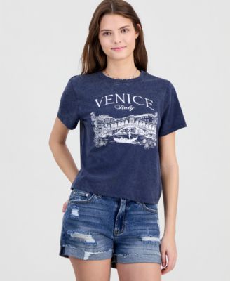 Juniors' Venice Graphic T-Shirt