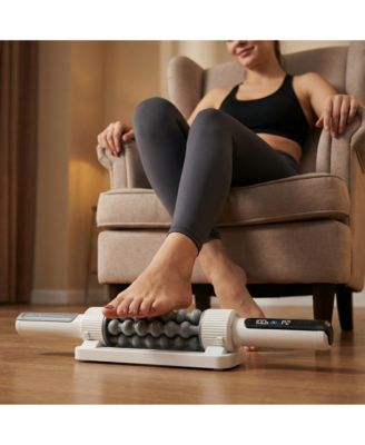 Swift Hands-Free Rolling Percussive Massager for Muscle Recovery, Tension Relief, and Relaxation