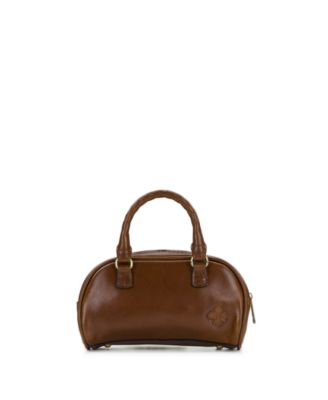 Pomezia Mini Leather Top Handle Crossbody Bag