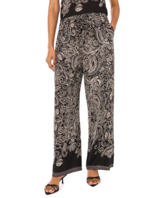 Women's Wide-Leg Elastic Pants 