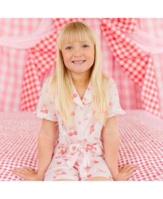 Big Girls Cherry Bows Lounge Set