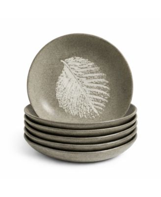 Seiva Stoneware Salad Bowls, Set of 6